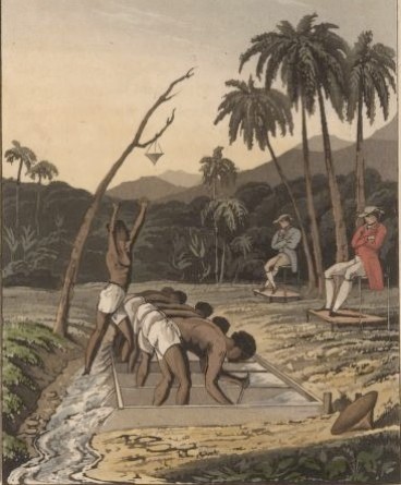 "Negroes washing for diamonds, gold, etc."