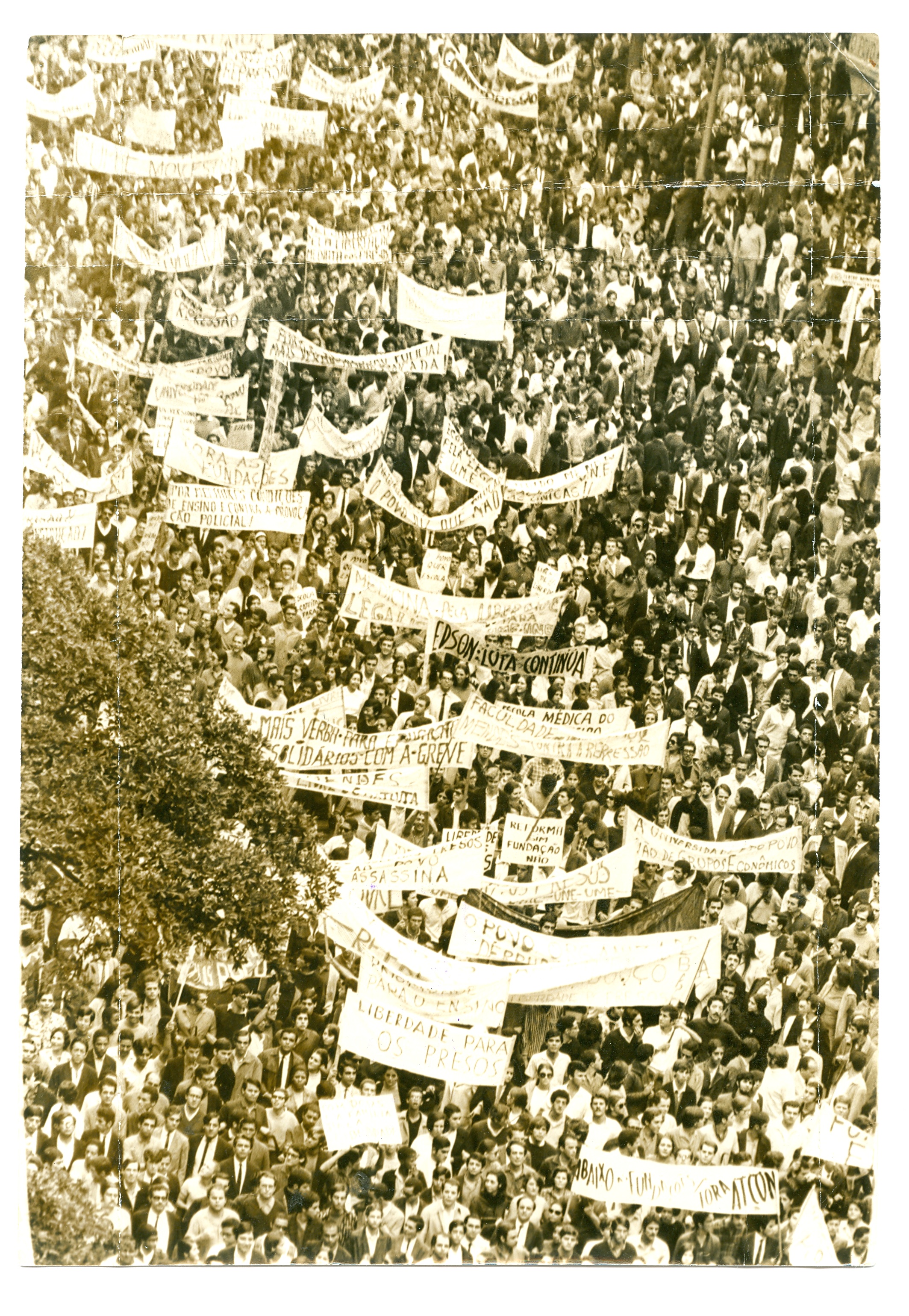 March in Rio de Janeiro